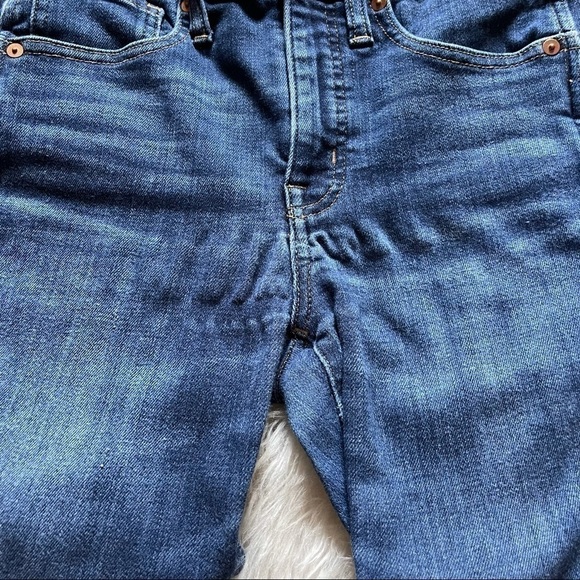 MADEWELL Petite 10" High-Rise Skinny Jeans in Hayes Wash WOMENS 25P - Picture 5 of 9